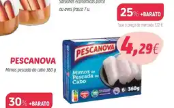 Coviran PESCANOVA Mimos pescada do cabo promoção
