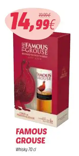 Coviran FAMOUS GROUSE Whisky promoção