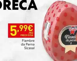 Recheio Sicasal - fiambre da perna promoção