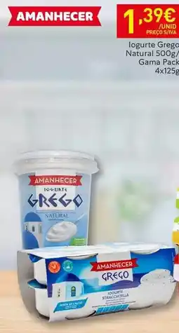 Recheio Amanhecer - iogurte grego natural promoção