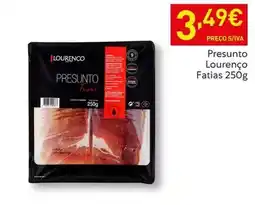 Recheio Lourenço - presunto lourenço fatias promoção