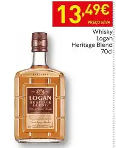 Recheio Logan - whisky blend promoção