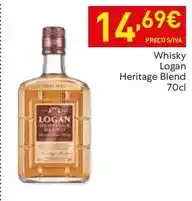 Recheio Logan - whisky blend promoção