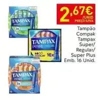 Recheio Tampax - tampao compak super promoção