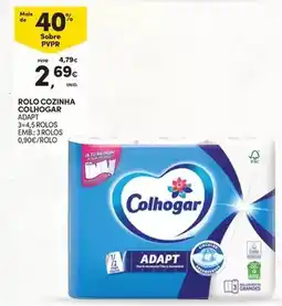 Continente Colhogar - rolo cozinha promoção