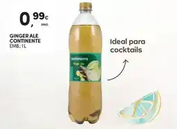 Continente Continente - ginger ale promoção
