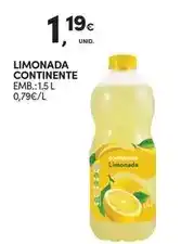 Continente Continente - limonada promoção
