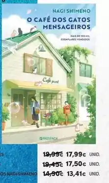 Continente O café dos gatos mensaeiros promoção