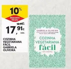 Continente Cozinha vegetariana facil gabriela oliveira promoção