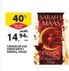 Continente Sarah - cidade da lua crescente 1 sarahj. maas promoção