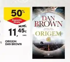 Continente Danone - dan brown promoção