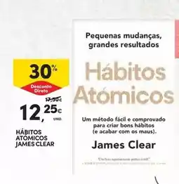 Continente Clear - hábios atomicos james clear promoção