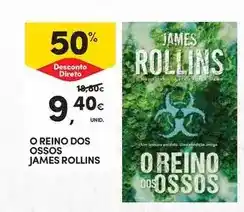 Continente O reino dos ossos james rollins promoção