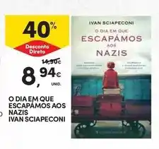 Continente Dia - o em que escapamos aos nazis promoção