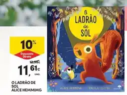 Continente Sol - o ladrão de alice hemmimg promoção