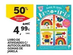 Continente Livro de atividades c/ autocolantes promoção