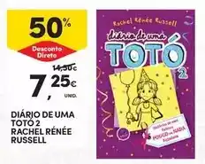 Continente Una - diário de uma toto 2 rachel renee promoção
