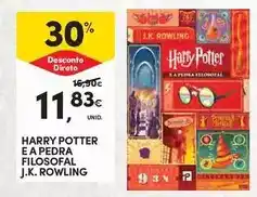 Continente J.k. rowling - harry potter e a pedra filosofal promoção