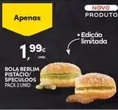 Continente Bola pistàcio/ speculoos promoção