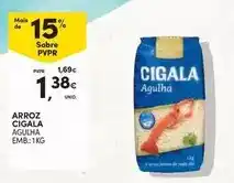 Continente Cigala - arroz promoção
