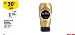 Continente Savora - mostarda promoção