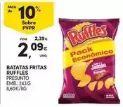 Continente Ruffles - batatas fritas promoção