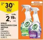 Continente Cif - spray multiusos com aroma promoção