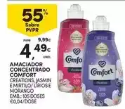 Continente Comfort - amaciador concentrado promoção