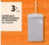 Continente B! - bolsa a prova de água p/ telemóvel promoção