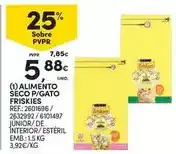 Continente Friskies - alimento seco p/gato promoção