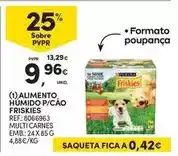 Continente Purina - alimento humido p/cao friskies promoção