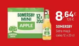 Coviran SOMERSBY Sidra maçã caixa promoção