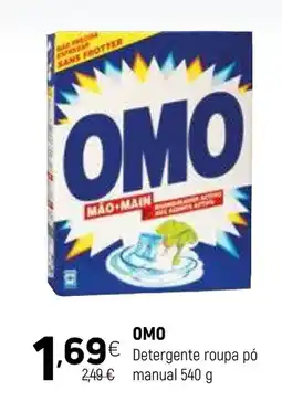 Coviran OMO Detergente roupa pó manual promoção