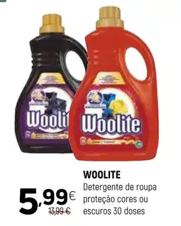 Coviran WOOLITE Detergente de roupa proteção cores ou escuros 30 doses promoção