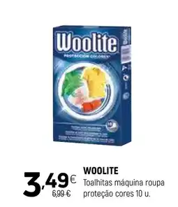 WOOLITE Toalhitas máquina roupa proteção cores 10 u.