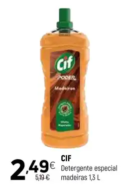Coviran CIF Detergente especial madeiras promoção