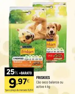 FRISKIES Cão seco balance ou active