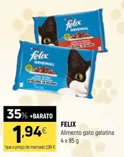 Coviran FELIX Alimento gato gelatina promoção