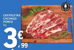 E.Leclerc Costeletas cachaço porco promoção