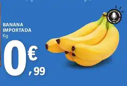 E.Leclerc Banana importada promoção