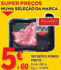 E.Leclerc Secretos porco preto promoção