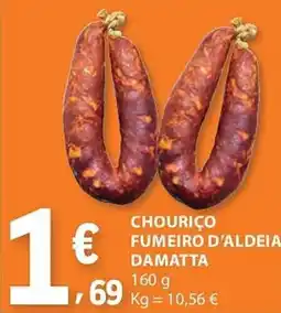 E.Leclerc Chouriço fumeiro d'aldeia damatta promoção