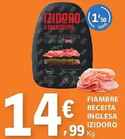 E.Leclerc Fiambre receita inglesa izidoro promoção
