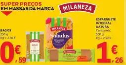 E.Leclerc Esparguete integral natura promoção