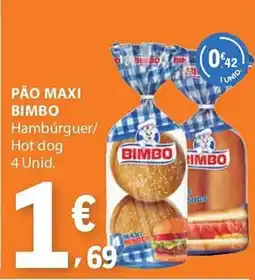 E.Leclerc Pão maxi bimbo promoção