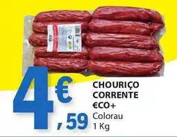 E.Leclerc Chouriço corrente €co+ colorau promoção