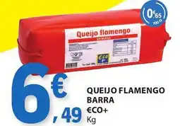 E.Leclerc Queijo flamengo barra €co+ promoção