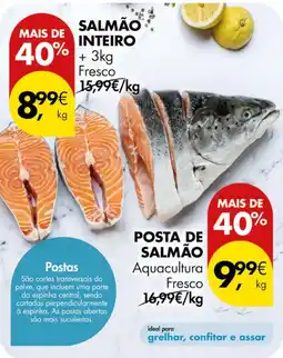 Pingo Doce Posta de salmão promoção