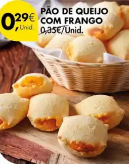 Pingo Doce Pão de queijo com frango promoção