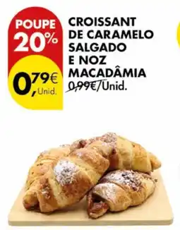 Pingo Doce Croissant de caramelo salgado e noz macadamia promoção